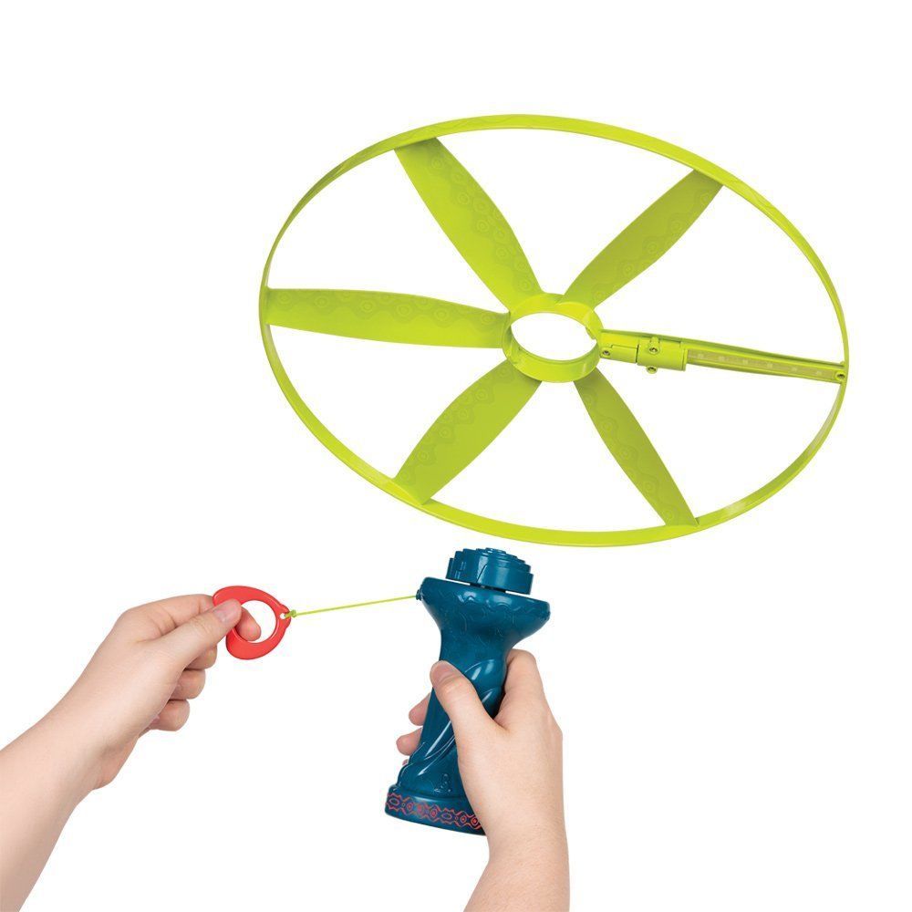 Skyrocopter with Flying Light-up Disc Oh Flyer B. toys by Battat BX1592