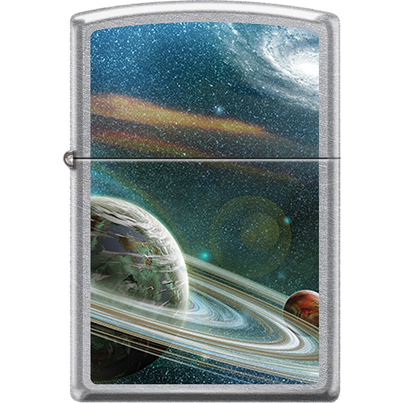 Zippo Space Planet Graphic Design