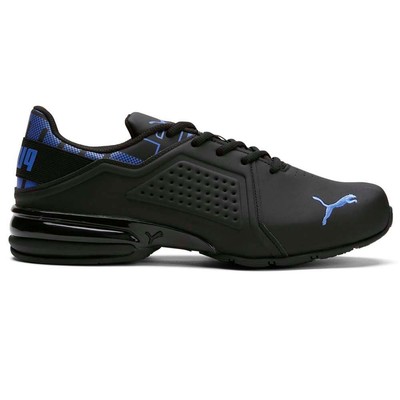 

Мужские черные кроссовки Puma Viz Runner Repeat Wide Running, спортивная обувь 37733410, Черный, Puma Viz Runner Repeat Wide Running