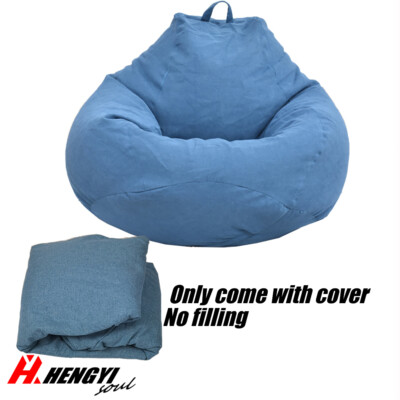 Large Gamer Bean Bag Chairs Seat Couch Sofa Cover Indoor Lazy For Adults Kids