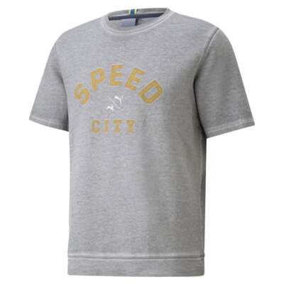 

Толстовка мужская серая спортивная повседневная Puma X Tracksmith 522274-03, Grey, Puma X Tracksmith Sweatshirt