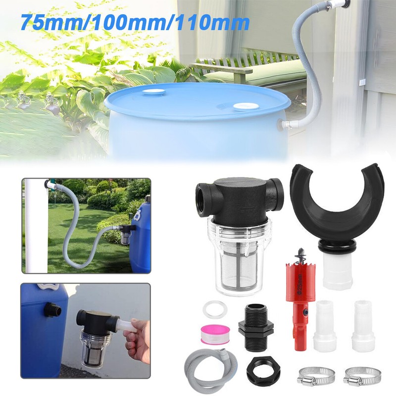 Regensammler Fallrohr 75/100/110 Mm Regendieb Regenwassersammler Wassersammler