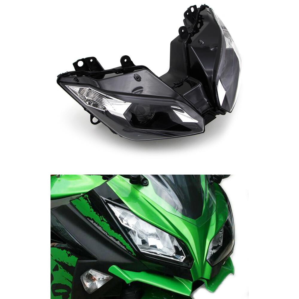 パーツ bihhi Headlight for Kawasaki Ninja ZX6R 2013 2014 2015 2016 2017