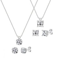 Schmucksets mit Zirkonia Edelsteine