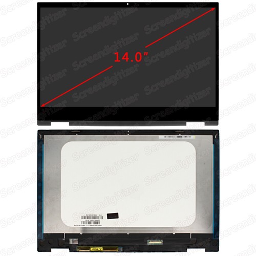 14'' For HP Pavilion X360 14M-DW0013DX 14M-DW1013DX LCD Touch Screen Replacement