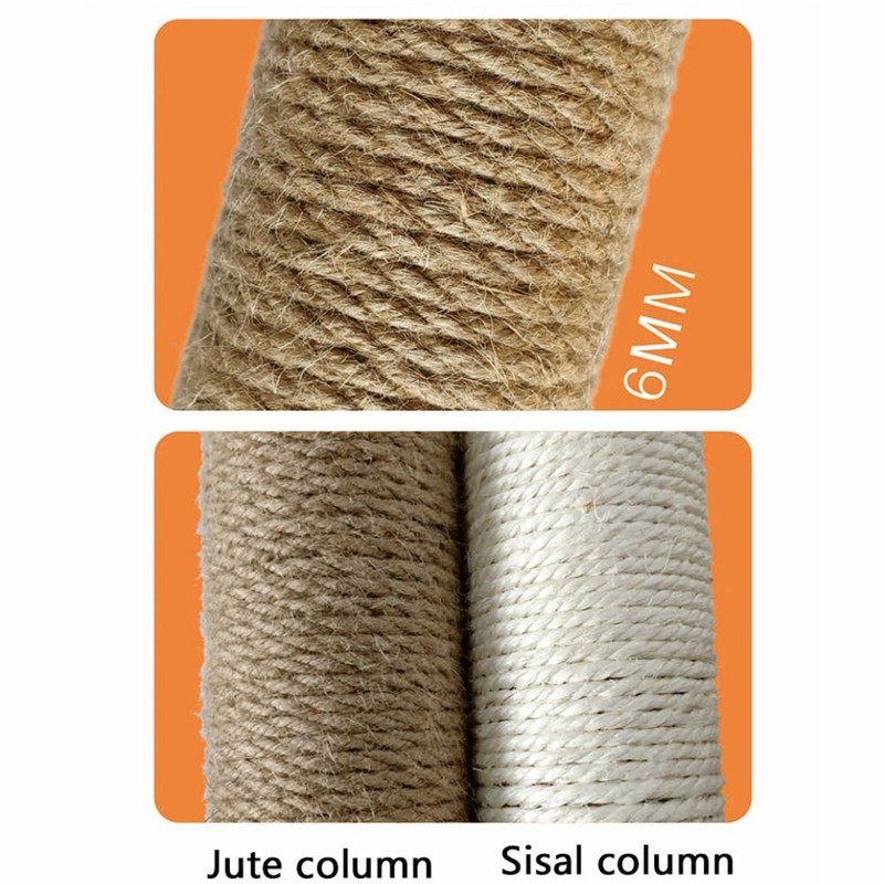 Cat Scratching Post Cat Tree Sisal Climbing Frame DIY Replacement Post Acces.