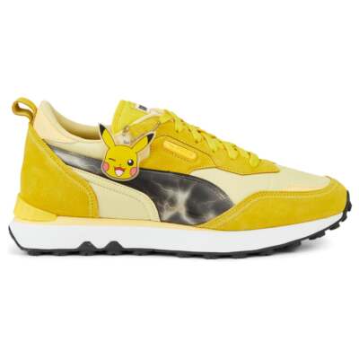 

Мужские желтые кроссовки на шнуровке Puma Poke X Rider Fv Повседневная обувь 38768801, Желтый, Puma Poke X Rider Fv Lace Up
