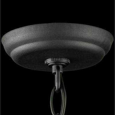 Hampton Bay 1-Light Black Outdoor Hanging Lantern For Wet Locations Gently Used