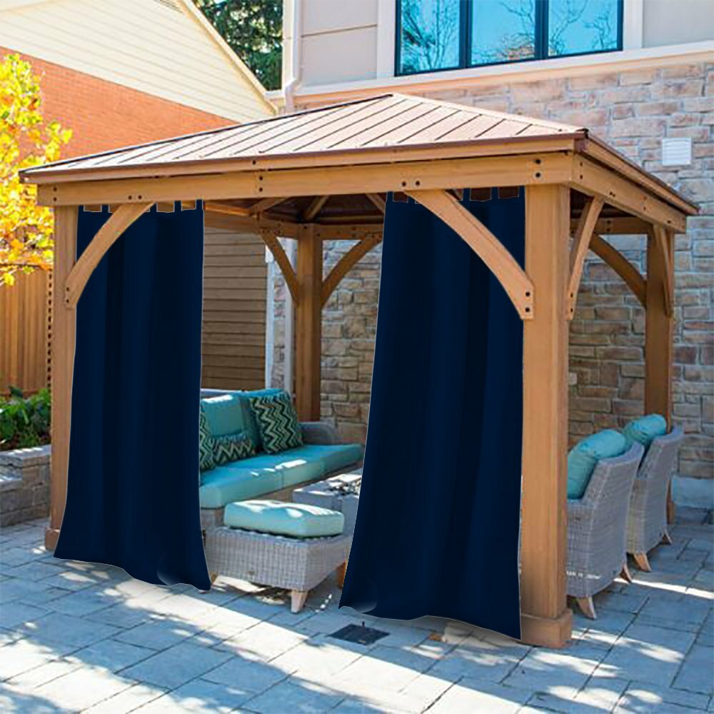 Outdoor Curtains Panel Tab Top Window Curtain For Pergola Patio Balcony Ebay Outdoor Curtains Panel Tab Top Window Curtain For Pergola Patio Balcony Ebay