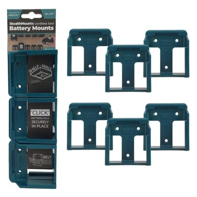 StealthMounts Supports de Batterie pour Makita 18v | Fixations de Batterie sa...