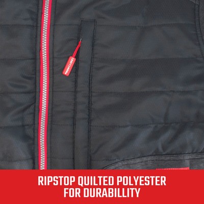 Pre-owned Craftsman Cmxcgraj10gd1-s 20v Men's Hybrid Heated Jacket (2 Ah) - S, Blk In Black