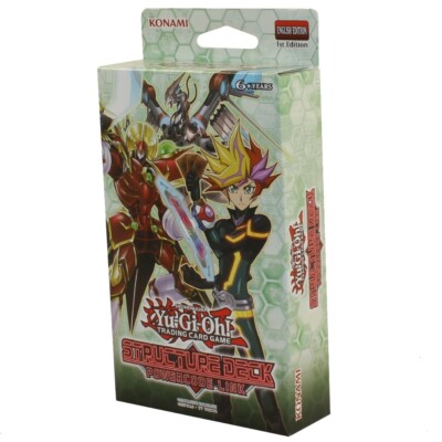 Yu-Gi-Oh Cards - Structure Deck - POWERCODE LINK - New Factory Sealed