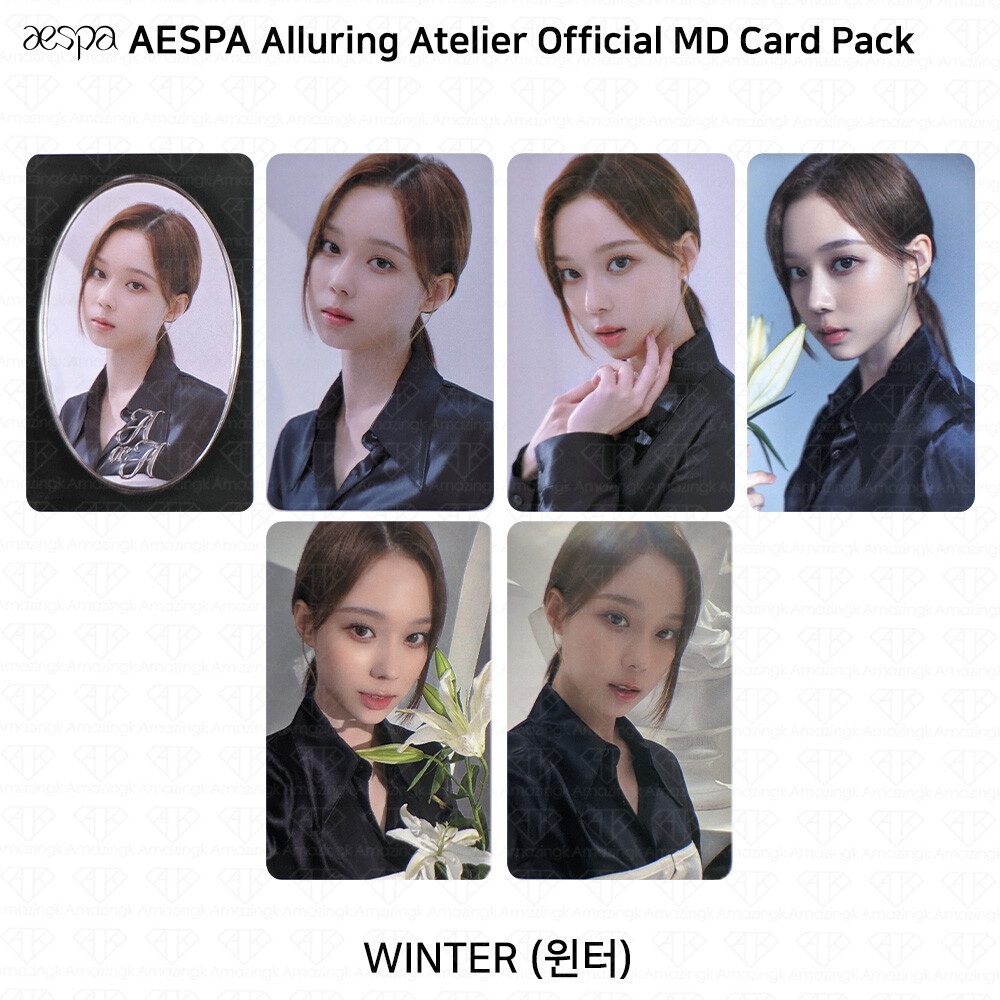 Aespa Alluring Atelier Official MD Card Pack Selfie
