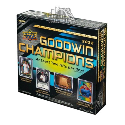 2022 Upper Deck Goodwin Champions Hobby Box