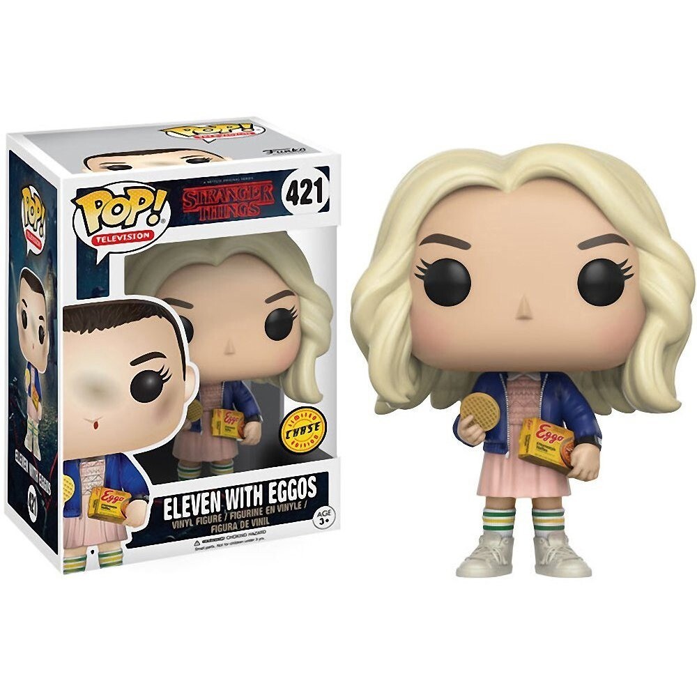 Funko Pop! Виниловая фигурка - Eleven из лимитированной серии Eggos Chase Edition - Stranger Thi