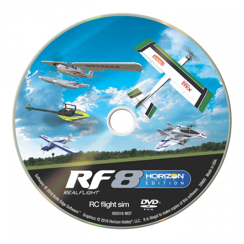 RealFlight RF8 Horizon Hobby Edition: RC Flight Simulator Software DVD with Inte