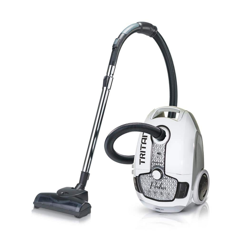 Tritan Canister Vacuum HEPA Sealed Hard Floor Vacuum with Powerful 12 Amp Motor