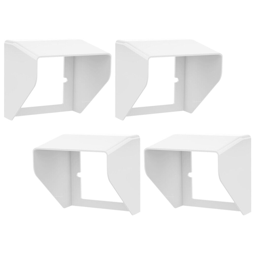 4pcs Doorbell Rain Covers Weatherproof Doorbell Covers 86-Type Switch Protectors