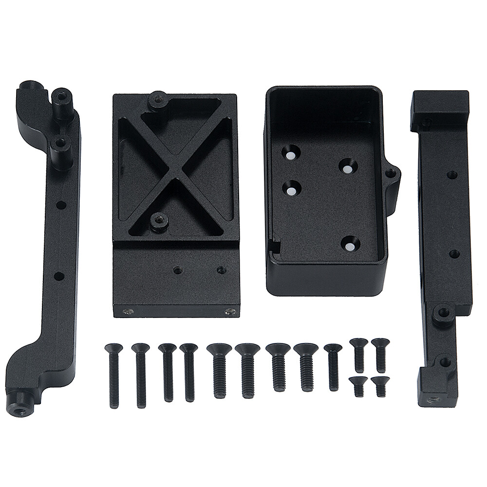 Box Servo Tray Upgrade For 1/6 Rc Axial Scx6 Car Crawler