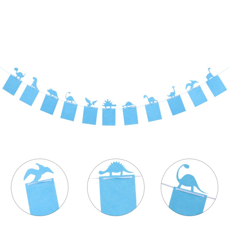  Drapeaux Suspendus D'Anniversaire DÃ©Coration Photo Latte Art De BÃ©BÃ©