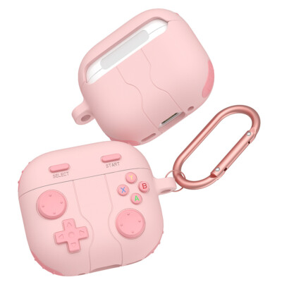 New Silicone Cute 3D Game Console Protective Cover For 2024 Apple Airpods 4 Case