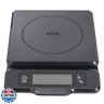 OXO Good Grips 5-lb Kitchen Scale with Pull-Out Display, Black