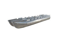 Pontoon Boat Log Tube Floats | 21 FT x 25 Inch w/o Strakes (Set of 2)