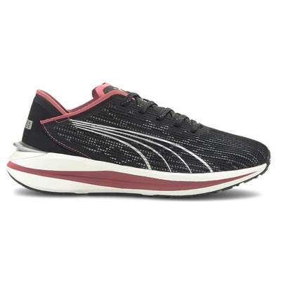 Женские черные кроссовки Puma Electrify Nitro Wtr для бега, спортивная обувь 19526801