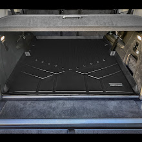 SMARTLINER Cargo Trunk Liner Floor Mat Behind 2nd Row Black for 2019-2025 BMW X7