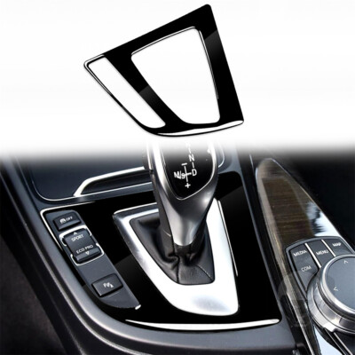 Gloss Black Central Gear Shift Panel Trim For BMW 3 4 Series 3GT F30 F34 2013-19