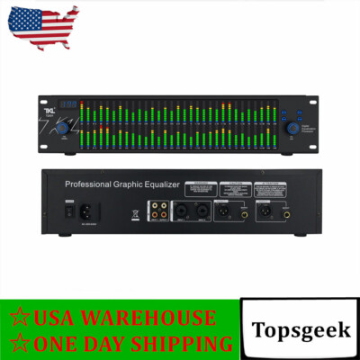 TKL T2531 Professional Graphic Equalizer Audio Processor 31Band Spectrum Display