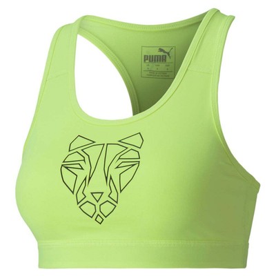 

Женское спортивное бра Puma 4Keeps Mid Impact, размер  519158-25, Желтый
