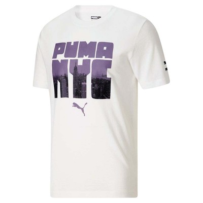 

Мужские белые повседневные футболки Puma Royalty с круглым вырезом и короткими рукавами 67528102, Белый, Puma Royalty Crew Neck Short Sleeve TShirt