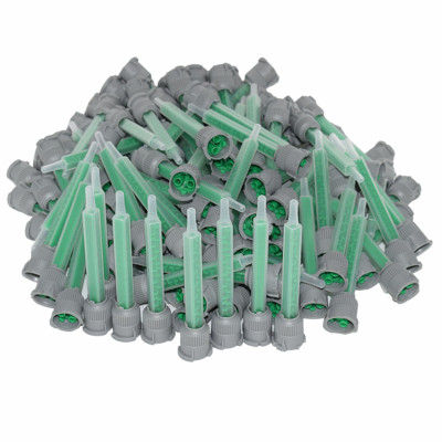 100pcs AB Glue 1:1 Mixing Nozzle Epoxy Resin Adhesive Static Mixer for 50ml Glue