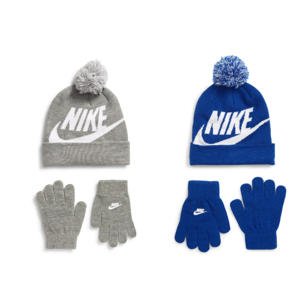 Nike Swoosh Beanie \u0026 Gloves Set, One 