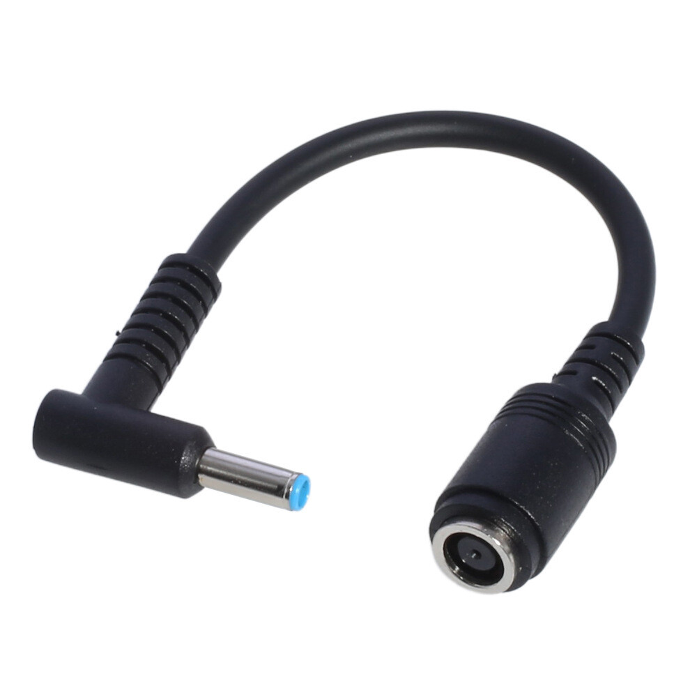 4pcs DC Power Charger Converter Adapter Cable 7.4mm To 4.5mm For HP Blue Tips