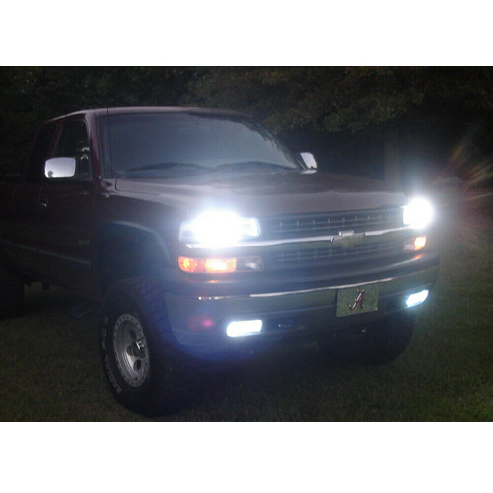 For Chevy Avalanche 2007-2013 - 6x LED Headlight+Fog Light Bulbs Combo Kit