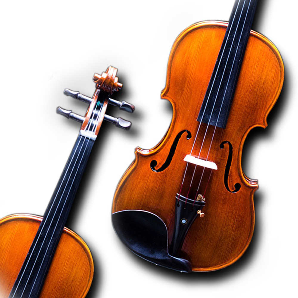 Mastero Sound 3/4 Size New VN431 Bird Eye Maple Violin Kit w Case Bow