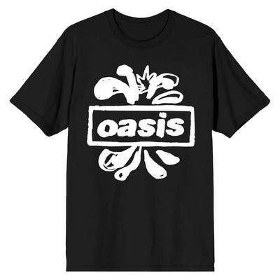 Oasis Splat Band Logo T Shirt