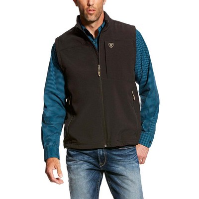 

Ariat Vernon 2.0 Softshell Full Zip Vest Мужская коричневая повседневная спортивная верхняя одежда 10, Коричневый, Ariat Vernon 2.0 Softshell Full Zip Vest