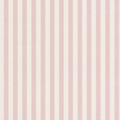Rasch Textil 871752 Petite Fleur 5 Pink White Stripes Fabric Fabic