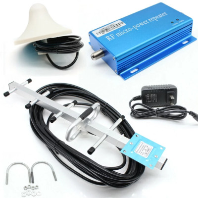 CDMA 850MHz Cell Phone Signal Booster Amplifier Kit Mobile Repeater For Home
