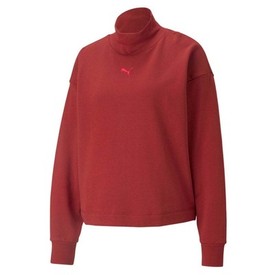 

Толстовка женская Puma Her Mock Neck 589518-22, Красный