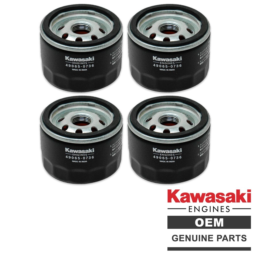 Genuine Kawasaki 49065-0736 Oil Filter (Replaces 49065-7007