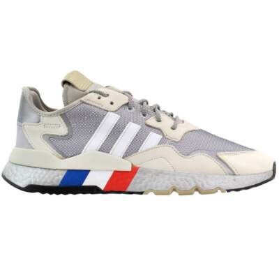 

adidas Nite Jogger Mens Grey, Off White Кроссовки Повседневная обувь FV4280, adidas Nite Jogger