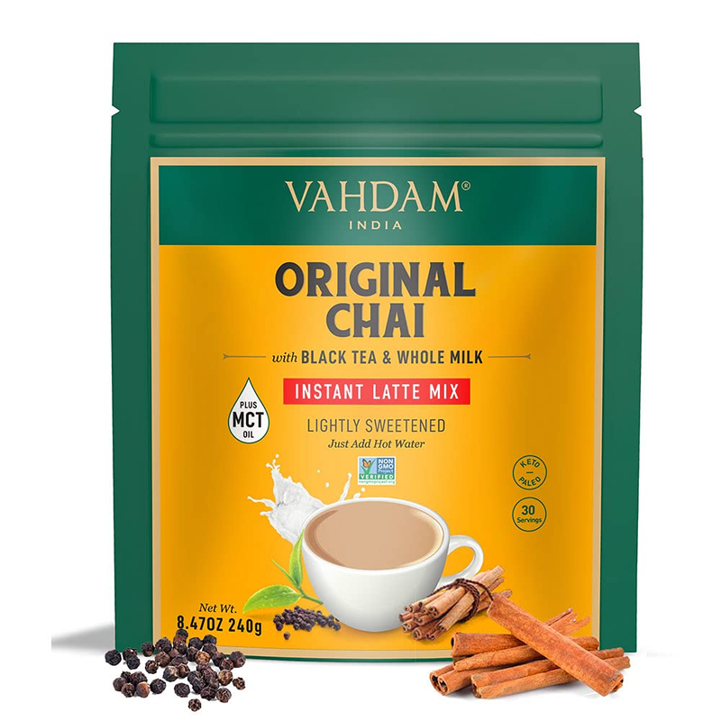 Latte Instant Powdered Mix-30 Servings- Indian Masala Chai