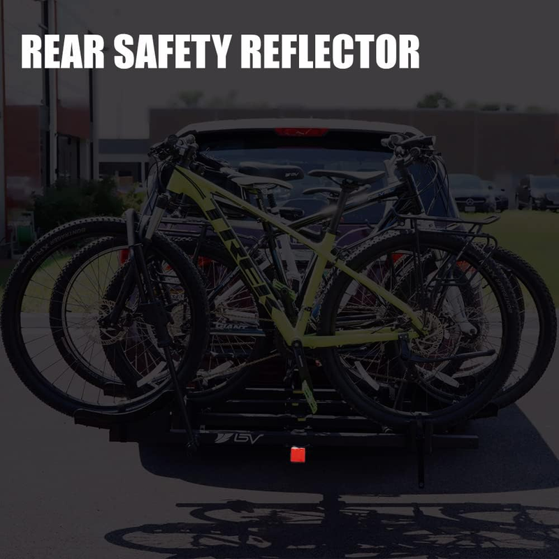 BV 2 Bike 4 Bike Bicycle Hitch Mount Rack Carrier for Car Truck SUV - Tray Style