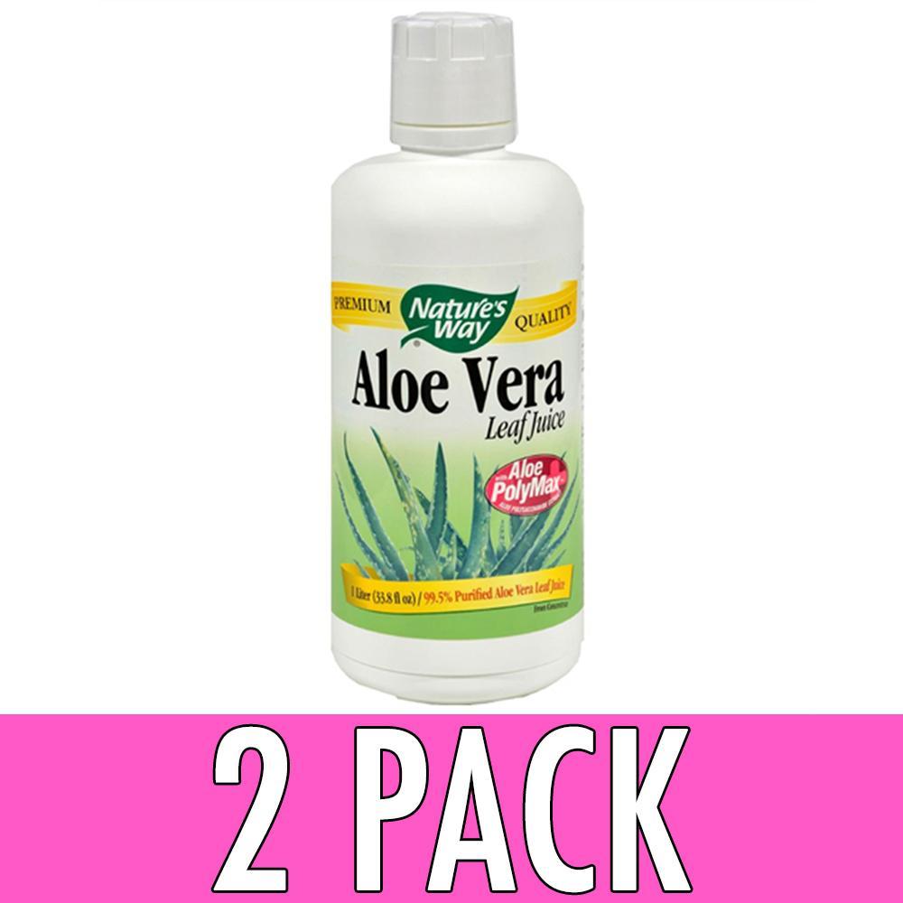 Remedios herbales líquidos y resinas de aloe vera de Nature's Way