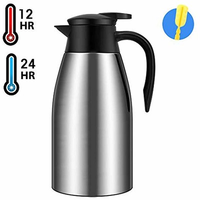 pump action thermos flask