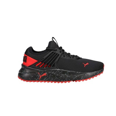 

Puma Pacer Future Marbleized Training Молодежные мальчики Черные кроссовки Спортивная обувь, Черный, Puma Pacer Future Marbleized Training Youth